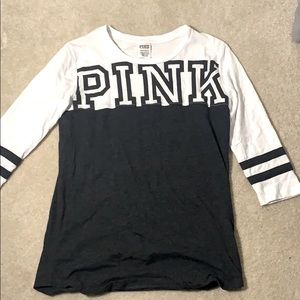White and Grey Long Sleeve from PINK
